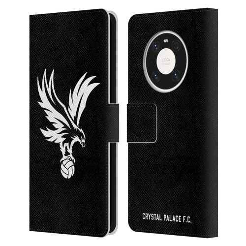 Crystal Palace FC Crest Eagle Grey Leather Book Wallet Case Cover For Huawei Mate 40 Pro 5G