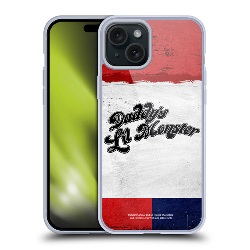 Suicide Squad 2016 Graphics Harley Quinn Costume Soft Gel Case for Apple iPhone 15 Plus & MagSafe