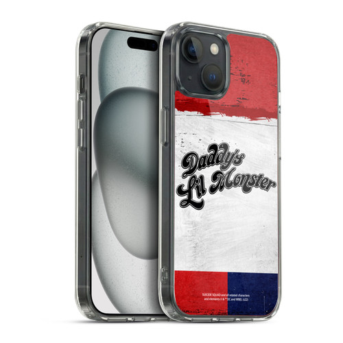Suicide Squad 2016 Graphics Harley Quinn Costume Soft Gel Case for Apple iPhone 15 Plus & MagSafe
