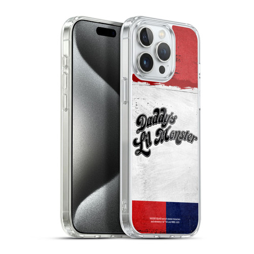 Suicide Squad 2016 Graphics Harley Quinn Costume Soft Gel Case for Apple iPhone 15 Pro Max & MagSafe