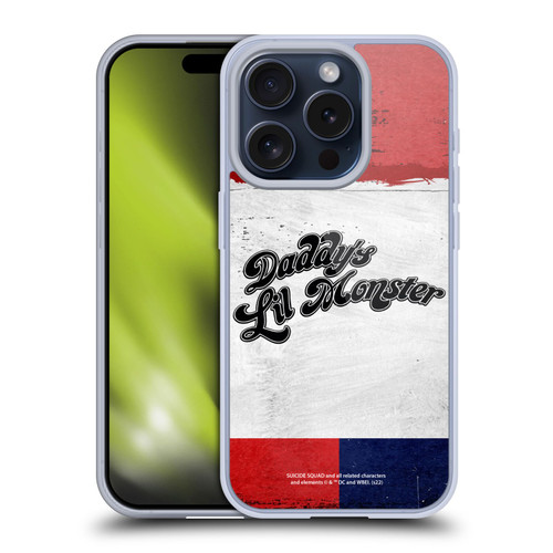Suicide Squad 2016 Graphics Harley Quinn Costume Soft Gel Case for Apple iPhone 15 Pro