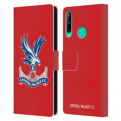 Crystal Palace FC Crest Eagle Leather Book Wallet Case Cover For Huawei P40 lite E
