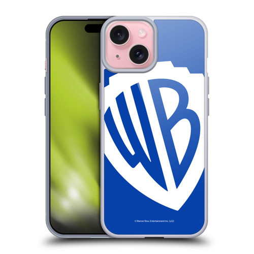Warner Bros. Shield Logo Oversized Soft Gel Case for Apple iPhone 15