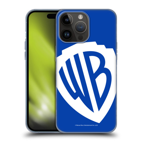 Warner Bros. Shield Logo Oversized Soft Gel Case for Apple iPhone 15 Pro Max