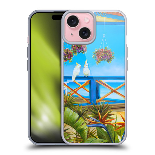 Lisa Sparling Birds And Nature Island Solitude Soft Gel Case for Apple iPhone 15