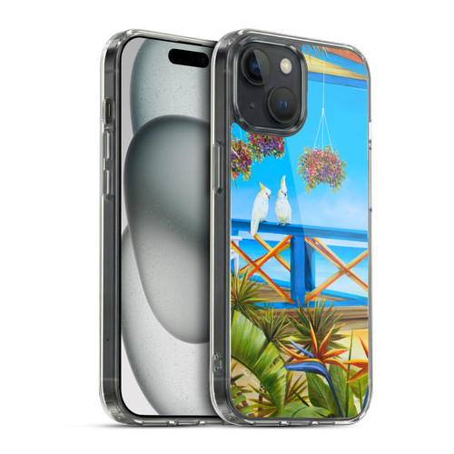 Lisa Sparling Birds And Nature Island Solitude Soft Gel Case for Apple iPhone 15 & MagSafe