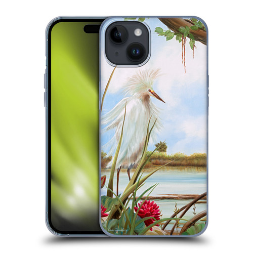 Lisa Sparling Birds And Nature All Dressed Up Soft Gel Case for Apple iPhone 15 Plus