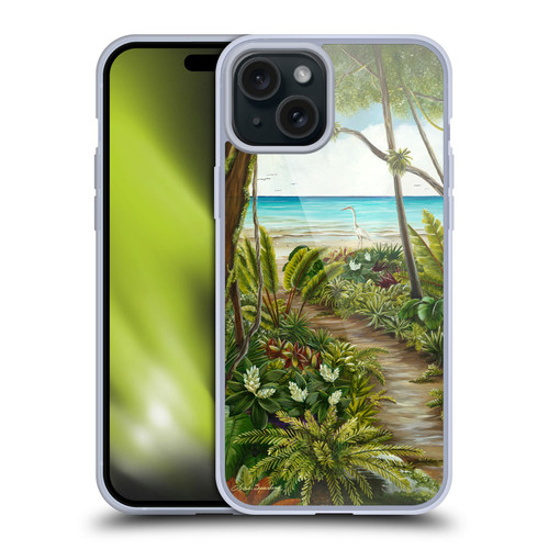Lisa Sparling Birds And Nature Paradise Soft Gel Case for Apple iPhone 15 Plus