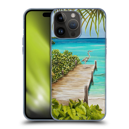 Lisa Sparling Birds And Nature Coastal Seclusion Soft Gel Case for Apple iPhone 15 Pro Max