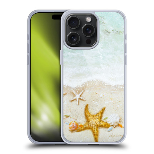 Lisa Sparling Birds And Nature Sandy Shore Soft Gel Case for Apple iPhone 15 Pro Max