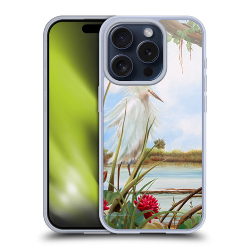 Lisa Sparling Birds And Nature All Dressed Up Soft Gel Case for Apple iPhone 15 Pro