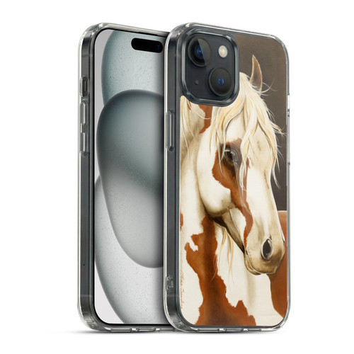 Lisa Sparling Creatures Horse Soft Gel Case for Apple iPhone 15 & MagSafe