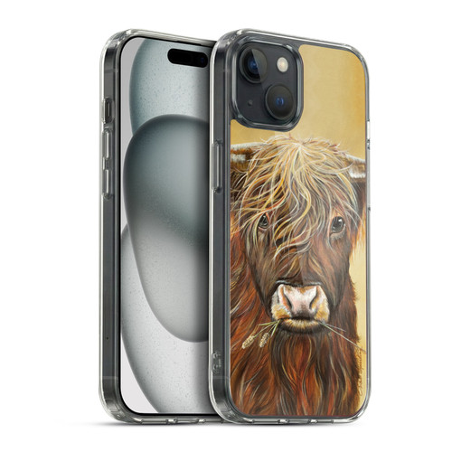Lisa Sparling Creatures Highland Cow Fireball Soft Gel Case for Apple iPhone 15 Plus & MagSafe