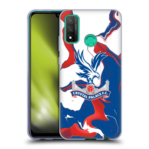 Crystal Palace FC Crest Marble Soft Gel Case for Huawei P Smart (2020)