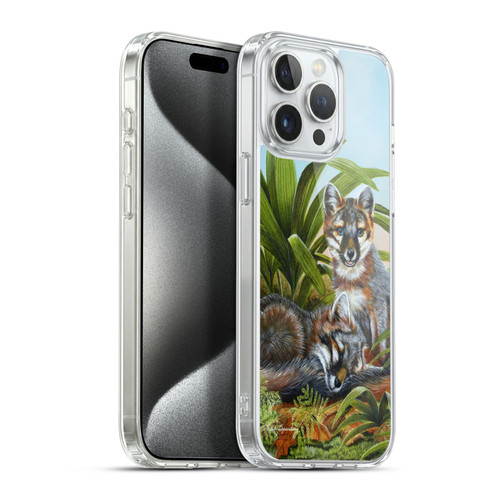 Lisa Sparling Creatures Red Fox Kits Soft Gel Case for Apple iPhone 15 Pro Max & MagSafe