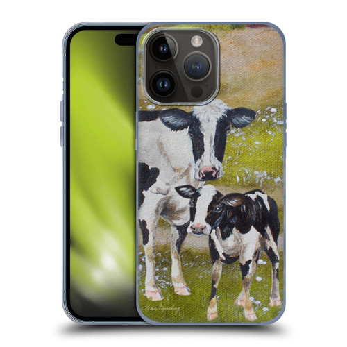 Lisa Sparling Creatures Two Cows Soft Gel Case for Apple iPhone 15 Pro Max