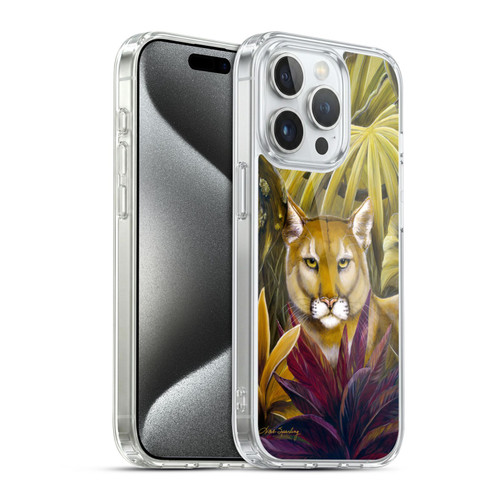 Lisa Sparling Creatures Florida Forest Panther Soft Gel Case for Apple iPhone 15 Pro & MagSafe