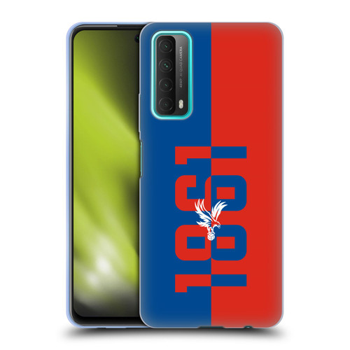 Crystal Palace FC Crest 1861 Soft Gel Case for Huawei P Smart (2021)