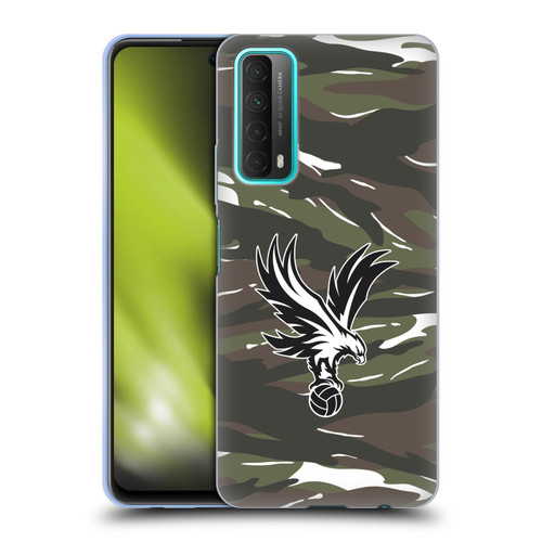 Crystal Palace FC Crest Woodland Camouflage Soft Gel Case for Huawei P Smart (2021)