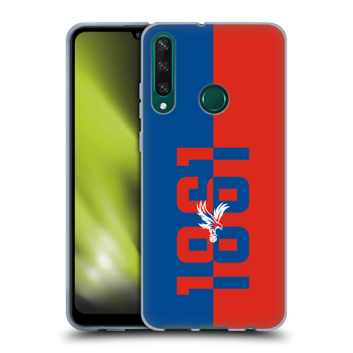 Crystal Palace FC Crest 1861 Soft Gel Case for Huawei Y6p