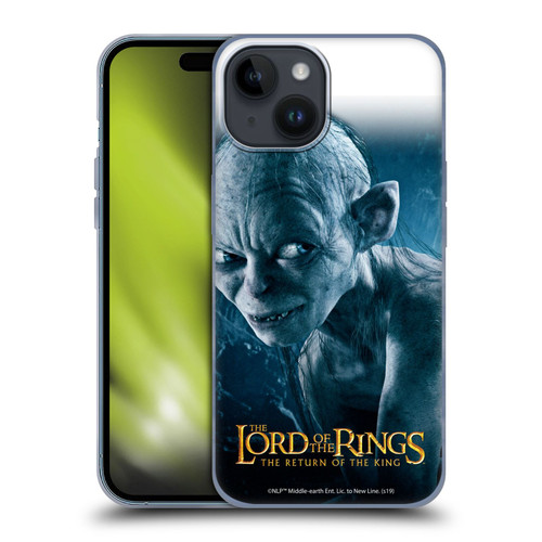 The Lord Of The Rings The Return Of The King Posters Smeagol Soft Gel Case for Apple iPhone 15