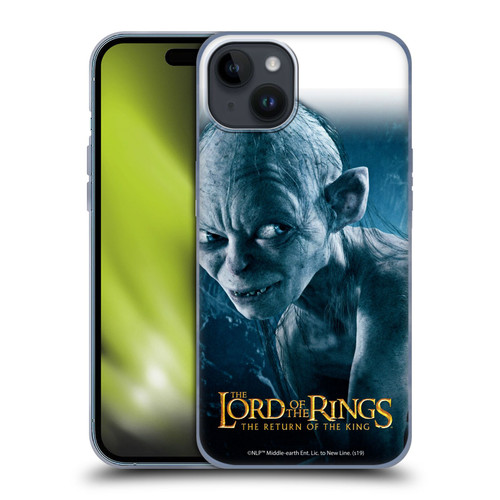 The Lord Of The Rings The Return Of The King Posters Smeagol Soft Gel Case for Apple iPhone 15 Plus