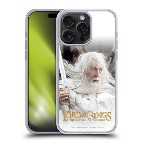 The Lord Of The Rings The Return Of The King Posters Gandalf Soft Gel Case for Apple iPhone 15 Pro Max