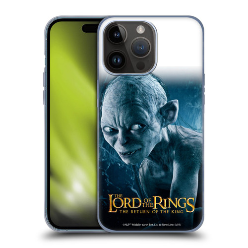 The Lord Of The Rings The Return Of The King Posters Smeagol Soft Gel Case for Apple iPhone 15 Pro Max