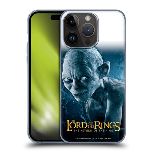 The Lord Of The Rings The Return Of The King Posters Smeagol Soft Gel Case for Apple iPhone 15 Pro