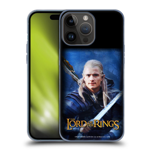 The Lord Of The Rings The Two Towers Character Art Legolas Soft Gel Case for Apple iPhone 15 Pro Max