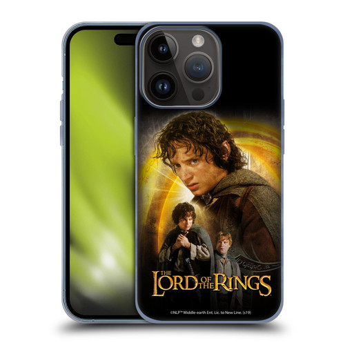 The Lord Of The Rings The Two Towers Character Art Frodo And Sam Soft Gel Case for Apple iPhone 15 Pro