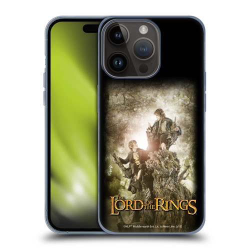 The Lord Of The Rings The Two Towers Character Art Hobbits Soft Gel Case for Apple iPhone 15 Pro