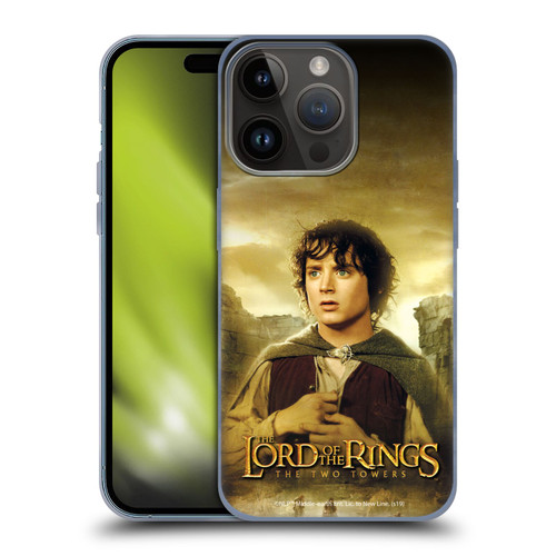 The Lord Of The Rings The Two Towers Posters Frodo Soft Gel Case for Apple iPhone 15 Pro