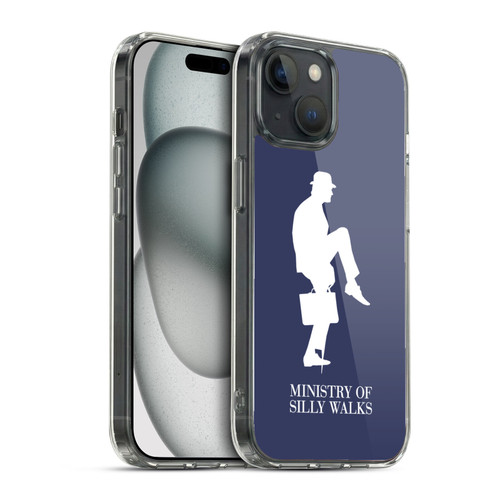 Monty Python Key Art Ministry Of Silly Walks Soft Gel Case for Apple iPhone 15 & MagSafe