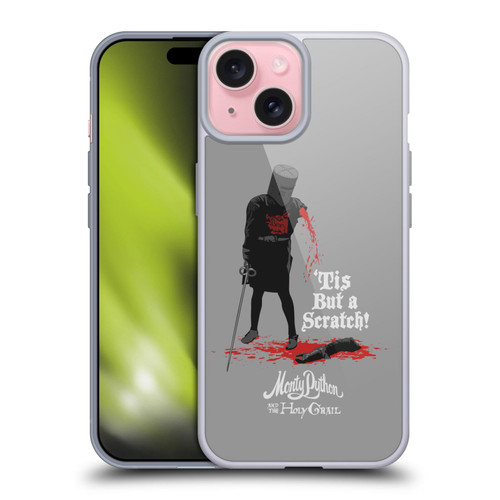 Monty Python Key Art Tis But A Scratch Soft Gel Case for Apple iPhone 15