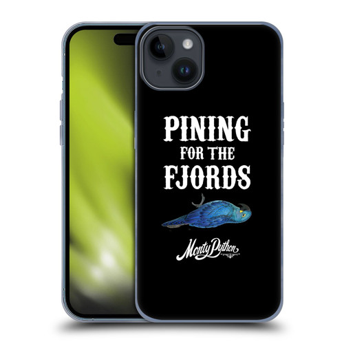 Monty Python Key Art Pining For The Fjords Soft Gel Case for Apple iPhone 15 Plus