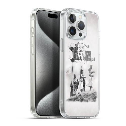Monty Python Key Art Holy Grail Soft Gel Case for Apple iPhone 15 Pro Max & MagSafe