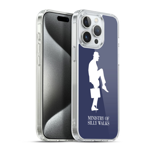 Monty Python Key Art Ministry Of Silly Walks Soft Gel Case for Apple iPhone 15 Pro Max & MagSafe