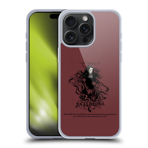 The Curse Of La Llorona Graphics Weeping Lady 2 Soft Gel Case for Apple iPhone 15 Pro Max
