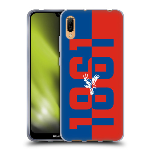 Crystal Palace FC Crest 1861 Soft Gel Case for Huawei Y6 Pro (2019)