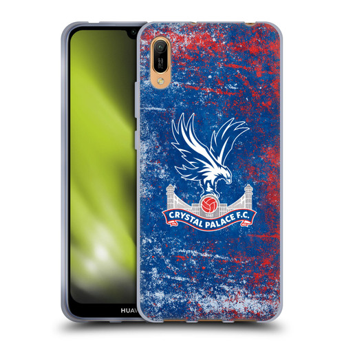 Crystal Palace FC Crest Distressed Soft Gel Case for Huawei Y6 Pro (2019)