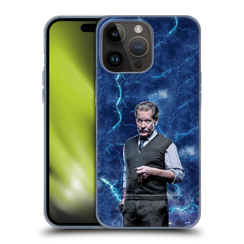Black Lightning Characters Peter Gambi Soft Gel Case for Apple iPhone 15 Pro Max