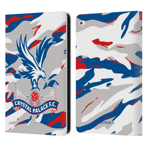 Crystal Palace FC Crest Camouflage Leather Book Wallet Case Cover For Apple iPad Air 2 (2014)