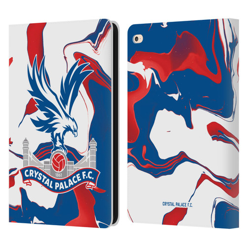 Crystal Palace FC Crest Marble Leather Book Wallet Case Cover For Apple iPad Air 2 (2014)