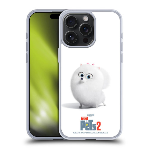 The Secret Life of Pets 2 Character Posters Gidget Pomeranian Dog Soft Gel Case for Apple iPhone 15 Pro Max