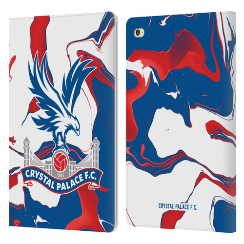 Crystal Palace FC Crest Marble Leather Book Wallet Case Cover For Apple iPad mini 4