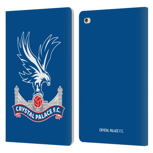 Crystal Palace FC Crest Plain Leather Book Wallet Case Cover For Apple iPad mini 4