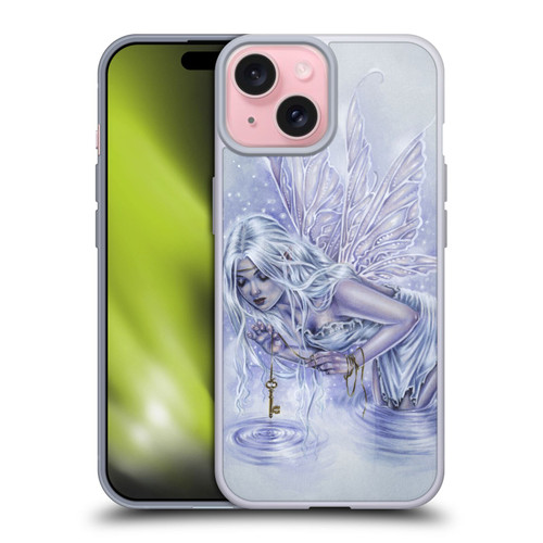 Selina Fenech Fairies Fishing For Riddles Soft Gel Case for Apple iPhone 15