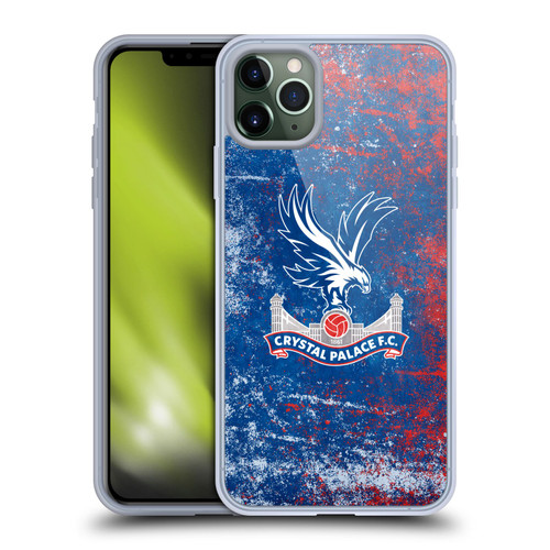 Crystal Palace FC Crest Distressed Soft Gel Case for Apple iPhone 11 Pro Max & MagSafe