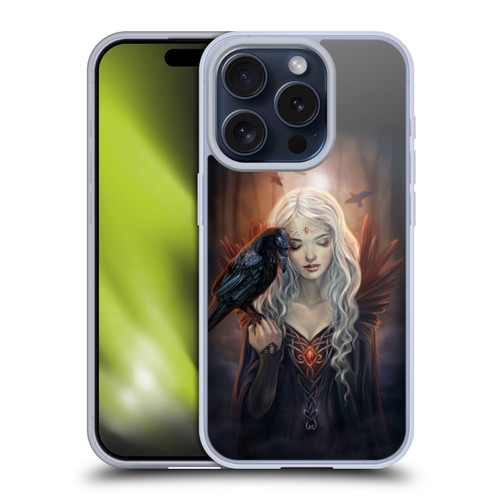 Selina Fenech Gothic Ravenkin Soft Gel Case for Apple iPhone 15 Pro